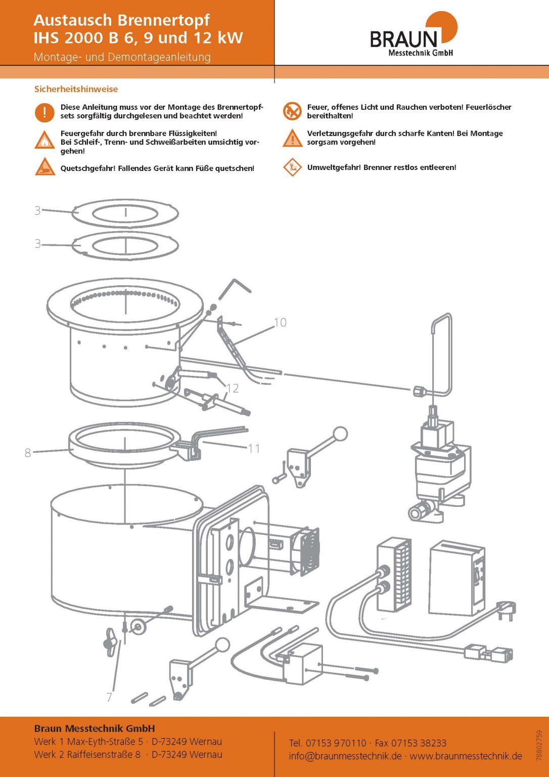 Günstig Braun Ölzähler HZ 5 0,7-40 L/h - - Heizung Sanitär , € 258,85